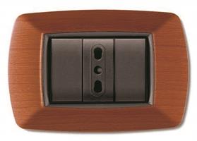 PLACCA MYLIFE 3 MOD.LEGNO CHIARO