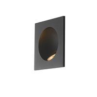 INC-ONYX-Q1 NERO INCASSO LED ONYX NERO 2W 1