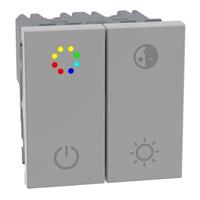 Dimmer Bticino Matix Go JG4417 per led drivers 240V 2 moduli colore grigio