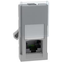 Connettore RJ45 Bticino Matix Go JG4279C5E categoria 5E UTP 1 modulo colore grigio