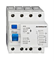 Interruttore automatico Schrack Technik AR874103 4P 40A 4 MODULI 0.03A CLASSE B