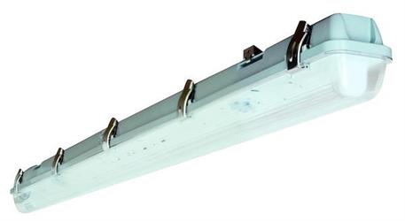 Plafoniera Life Electronics per tubi Led 1x150CM IP65 con alimntazione diretta da 220V ABS+PC dimensioni 158x8,5x9,5cm