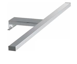 Applique per specchi o quadri in alluminio finitura cromo con Led da 8W 4000K IP44