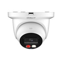 Dome IP67 Dahua WizSense da 4 MP e Ottica fissa da 2,8mm con microfono incorporato da 12V