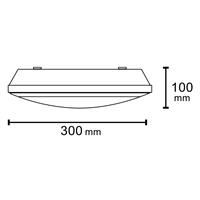 Plafoniera Sonja Bot Lighting ideale sia per esterno che per interno in policarbonato anti UV con IP65 led non integrato con attacco E27