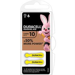 Duracell DA10 batteria per apparecchi acustici 1.45V