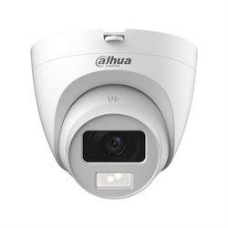 Telecamera Minidome Dahua IP67 4 in 1 Cupola da 2MP con Smart IR/Luce 20 m, Ottica fissa da 2,8 mm e Microfono incorporato