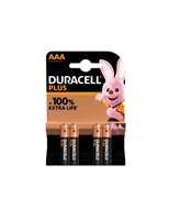 Duracell Plus MN2400 Batterie Ministilo AAA con Lunga durata per uso quotidiano