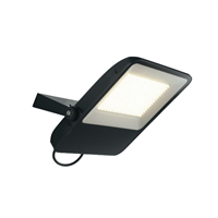 Proiettore Led Taurus Intec colore Nero in Alluminio da 200W 2600Lm 6500K IP65 dimensioni 40,8X34,7X5,95cm