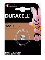 Pila CR1220 Duracell a bottone Litio da 3V