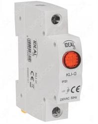 Segnalatore luminoso Colore Bianco LED da 230V 1 modulo