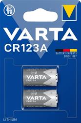 Batterie Varta Electronics CR123A Batteria al litio pacco da 2 da 3V