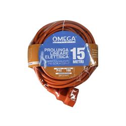 Prolunga Lineare da giardino 10metri 3G1,5 da 2mm con spina 16A MAX 3500W IP20