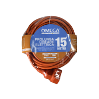 Prolunga Lineare da giardino 15metri 3G1,5 da 2mm con spina 16A MAX 3500W IP20